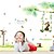 cheap Wall Stickers-Wall Stickers Wall Decals on the Swings Girl  Feature Removable Washable PVC