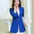 cheap Women&#039;s Blazers &amp; Jackets-Women&#039;s Blue/Black/Green Blazer , Work Long Sleeve