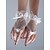 cheap Party Gloves-Net / Polyester Wrist Length Glove Classical / Bridal Gloves / Party / Evening Gloves With Solid Wedding / Party Glove
