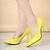 Χαμηλού Κόστους Γυναικεία Τακούνια-Γυναικεία Παπούτσια Λουστρίν Άνοιξη Καλοκαίρι Φθινόπωρο Τακούνι Στιλέτο για Γραφείο &amp; Καριέρα Λευκό Μπλε Κίτρινο Φούξια Μωβ