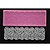 abordables Accessoires de pâtisserie-quatre c couleur pad gâteau dentelle coeur de tapis en silicone gaufré moule de fondant au décor rose