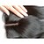 olcso Fejtető és homlok-PANSY Human Hair Extensions Egyenes Emberi haj Hajdarab Maláj haj Barna Női Természetes fekete
