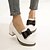 cheap Women&#039;s Slip-Ons &amp; Loafers-Women&#039;s Shoes Round Toe Chunky Heel Oxfords Shoes More Colors available