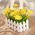 Недорогие Искусственные цветы-Шелк Простой стиль Букет Букеты на стол Букет