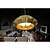 billige Pendellys-Wrought Iron Light, Pendant Lights Contemporary Contracted Style Ceiling 1  Light,Outside Iron  wooden Primary colors