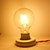 cheap Light Bulbs-1pc LED Filament Bulbs 350 lm E26 / E27 G60 4 LED Beads COB Warm White 220-240 V 110-130 V / 1 pc / RoHS