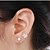 cheap Earrings-Women&#039;s Ear Cuff - Imitation Diamond Star Luxury For Wedding / Party / Daily