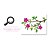 abordables Autocollants muraux-Animaux Floral Bande dessinée Stickers muraux Autocollants muraux animaux Autocollants muraux décoratifs, Vinyle Décoration d&#039;intérieur