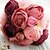 abordables Fleurs artificielles-Fleurs artificielles 1 Une succursale Fleurs de mariage Roses Fleur de Table