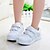 cheap Girls&#039; Shoes-Girls&#039; Shoes Outdoor/Athletic Square Toe Synthetic Fashion Sneakers White
