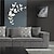 preiswerte Dekorative Wandaufkleber-Tiere Wandaufkleber Wohnzimmer, vorgeklebte PVC Home Decoration Wandtattoo 55 * 37cm