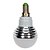 billige Lyspærer-1pc LED-globepærer 300 lm E14 1 LED perler Fjernstyrt RGB 100-240 V
