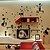 preiswerte Wand-Sticker-Dekorative Wand Sticker - Tier Wandaufkleber Abstrakt / Tiere / Stillleben Wohnzimmer / Schlafzimmer / Esszimmer