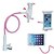 preiswerte Coole Geräte-Bett iPad 2 / iPhone 6 Plus / iPhone 6 Ständerhalter montieren Verstellbarer Ständer iPad 2 / iPhone 6 Plus / iPhone 6 Kunststoff Halter