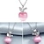 cheap Necklaces-Pink White Opal Silver White Pink Necklace Jewelry For Wedding Party Special Occasion Anniversary Birthday Engagement / Gift / Daily
