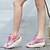 baratos Sapatos Desportivos de mulher-Feminino Sapatos Sintético Camursa Sintética Primavera Verão Chanel Fitness Cadarço Para Rosa Azul Verde
