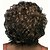 abordables Perruques Synthétiques Sans Bonnet-Perruque Synthétique Ondulation Style Sans bonnet Perruque Noir Marron Cheveux Synthétiques Femme Perruque