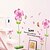 cheap Wall Stickers-Cartoon Florals Wall Stickers Plane Wall Stickers Decorative Wall Stickers Material Removable Home Decoration Wall Decal