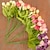 baratos Flor artificial-10.2 &quot;l conjunto de 1 mini 15 cabeças primavera rosa de seda pano flores