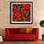 cheap Framed Arts-E-HOME® Framed Canvas Art,The Red Flowers Framed Canvas Print