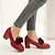 cheap Women&#039;s Slip-Ons &amp; Loafers-Women&#039;s Shoes Round Toe Chunky Heel Oxfords Shoes More Colors available