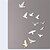 cheap Wall Stickers-Mirror Wall Stickers Wall Decals, DIY 11PCS Birds Mirror Acrylic Wall Stickers