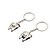 cheap Keychains-Romantic Wedding Key Ring Keychain for Lover Valentine&#039;s Day(One Pair)