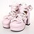 olcso Lolitalábbelik-Cipők Édes Lolita Lace-up Tűsarok Cipők Masni 7.5 CM Kompatibilitás Műbőr/Poliuretán bőr