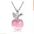 cheap Necklaces-Pink White Opal Silver White Pink Necklace Jewelry For Wedding Party Special Occasion Anniversary Birthday Engagement / Gift / Daily