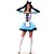 cheap Men&#039;s &amp; Women&#039;s Halloween Costumes-Alice in Wonderland Cosplay Costume Party Costume Adults&#039; Women&#039;s Halloween Carnival Festival / Holiday Polyester Female Carnival Costumes Patchwork / Headpiece / Gloves