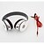 Χαμηλού Κόστους Ακουστικά στο αυτί &amp; πάνω από το αυτί-Πάνω από το αυτί / Κεφαλόδεσμος Ενσύρματη Ακουστικά Κεφαλής Πλαστική ύλη Ηλεκτρονικό Παιχνίδι Ακουστικά Με Έλεγχος έντασης ήχου / Με