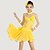 cheap Kids&#039; Dancewear-Latin Dance Outfits Performance Polyester / Lycra Flower / Crystals / Rhinestones Sleeveless Natural Dress / Neckwear / Bracelets