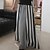 cheap Women&#039;s Skirts-Women&#039;s New Style Vertical Stripe Chiffon Expansion Skirt