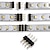 billige Lampesokler og kontakter-5 stk gjør-det-selv 4 pins led stripe lys belysning tilbehør plast elektrisk kontakt for 3528 5050 smd