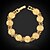 cheap Bracelets-Women&#039;s Chain Bracelet Bracelet Fashion Platinum Plated Bracelet Jewelry Gold For Special Occasion Birthday Gift Daily / Gold Plated