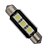 cheap Light Bulbs-60-70 lm Festoon Decoration Light 3 leds SMD 5050 Cold White DC 12V