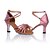 Недорогие Обувь для латиноамериканских танцев-Для женщин-Дерматин-Не персонализируемая(Розовый) -Латина