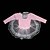 cheap Ballet Dancewear-Light Pink Cotton/Lycra Long Sleeve Leotard with Tutus Skirts for Ladies and Gilrs