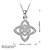 cheap Necklaces-Cremation jewelry 925 Sterling Silver Star Pave Zircon Pendant Necklace for Women