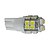 billige Elpærer-JIAWEN 4stk 1.5 W 85 lm 20 LED Perler SMD 3528 Kold hvid 12 V / 4 stk.