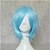abordables Perruques de déguisement-shigaraki cosplay mha cosplay my hero academia cosplay synthétique perruque straight wig short blue anime wig
