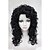 cheap Synthetic Trendy Wigs-Cosplay Costume Wig Synthetic Wig Curly Curly Wig Synthetic Hair Women&#039;s Black