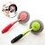 baratos Utensílios &amp; Aparelhos de Cozinha-colorido longa alça bola pote de cozinha prato de aço em espiral de limpeza esfregão de arame (cor aleatória)