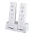 levne Wii příslušenství-dobíjecí abs / plast nabíječka pro Nintendo Wii dálkové ovládání