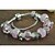 cheap Bracelets-Beaded Strand Bracelet - Rhinestone Vintage, Party, Work Bracelet Pink For