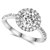 preiswerte Ringe-Damen Statement-Ring Kristall Golden / Silber Diamantimitate / Aleación damas / Klassisch / Liebe Hochzeit / Party / Maskerade Modeschmuck
