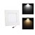 abordables Luces LED empotradas-ZDM® 1pc 6 W 400-500 lm 30 Cuentas LED SMD 2835 Decorativa Blanco Cálido / Blanco Fresco 85-265 V / Cañas