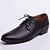 cheap Men&#039;s Oxfords-Men&#039;s Spring / Summer / Fall Comfort / Closed Toe Leather Wedding / Office &amp; Career / Party &amp; Evening Lace-up Black / Brown / White