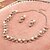 preiswerte Schmucksets-Schmuck-Set Damen Jubiläum / Hochzeit / Verlobung / Party / Besondere Anlässe Schmuck-Set Künstliche Perle Perle Halsketten / Ohrringe