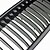 preiswerte Kühlergrilleinsätze-matte black grille Grill Nieren für BMW E38 7er 94-01